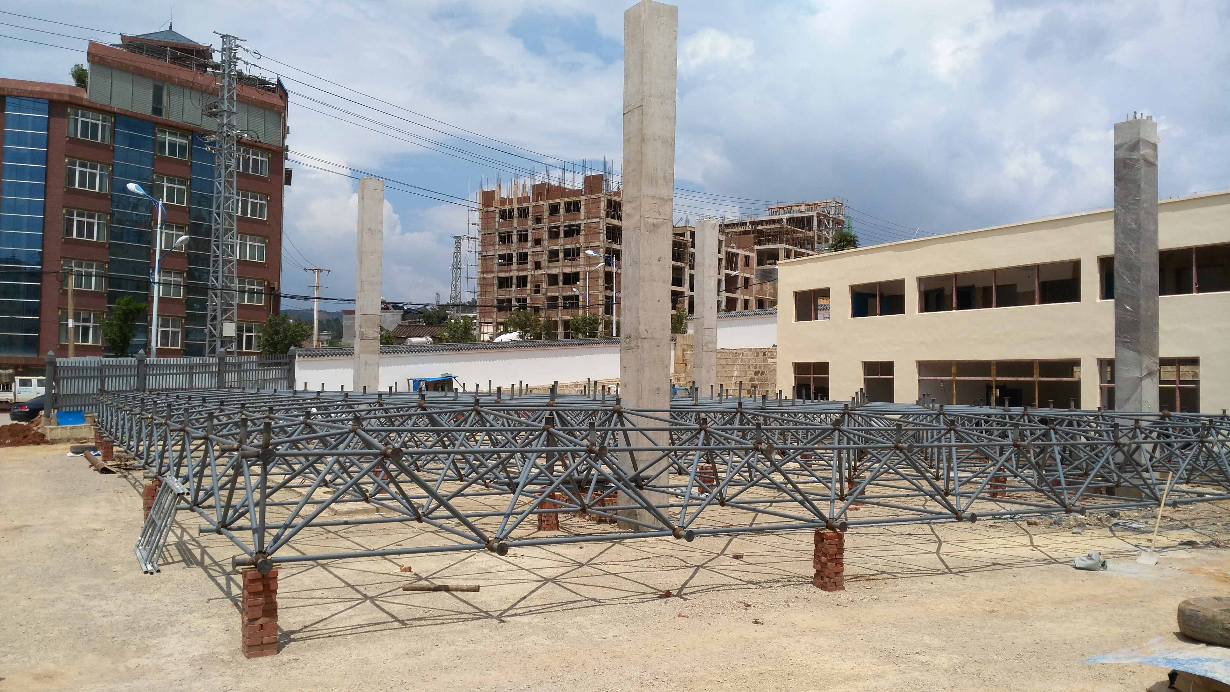 秦皇岛小型加油站网架