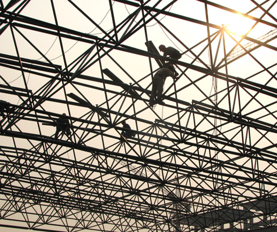 秦皇岛厂房网架安装